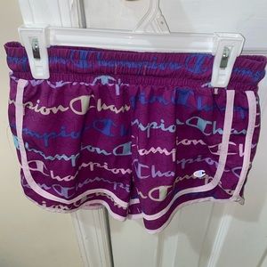 Champion girl athletic shorts size L (10/12)